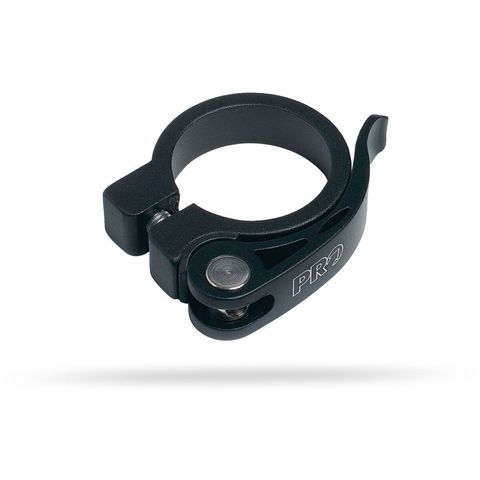 PRO Pro Sele Kelepçesi Alüminyum Siyah 28.6mm QR