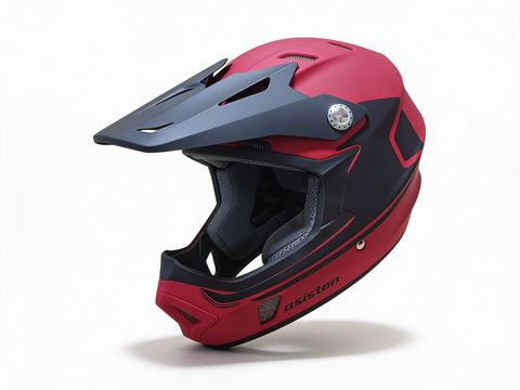 Asistan Asistan KS-05 Full Face Bisiklet Kaskı Kırmızı