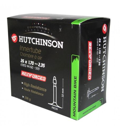 Hutchinson Hutchinson Schlauch Reinforced 26" 26x1.70-2.35" franz.-Ventil 48 mm