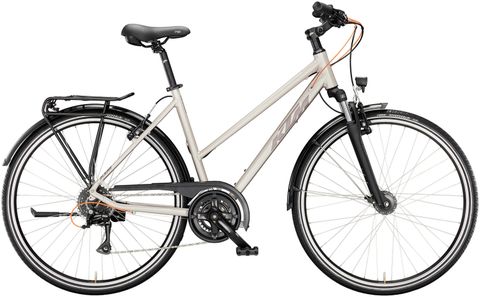Ktm KTM Life Joy - 28 Zoll - Trapez - Silver Rose Matt (Elderberry) - Größe 56 CM