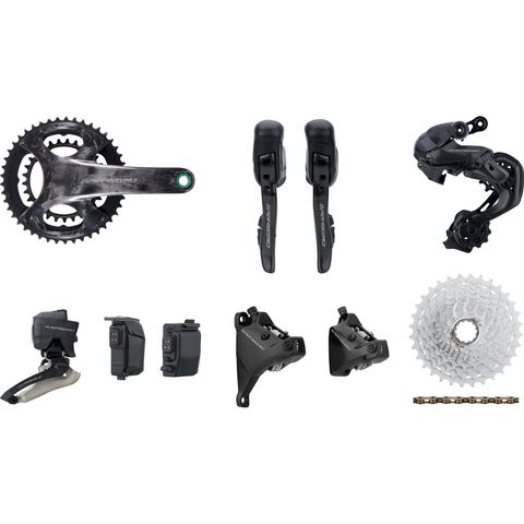 Campagnolo Campagnolo Super Record Wireless Gruppe 2x12-fach 29-45 160/140 carbon Anlöt 11-32 165,0 mm ohne