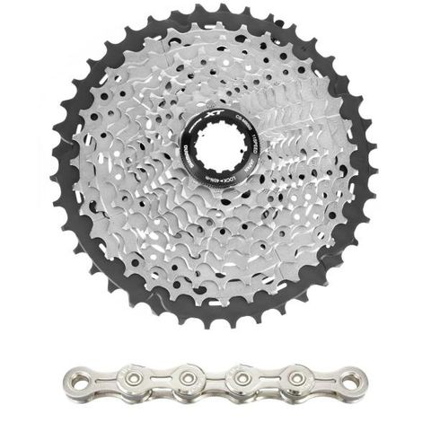 Shimano Shimano XT M8000 + KMC  X11EL Combi