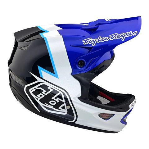 Troy-lee-design Troy Lee Designs D3 Fiberlite Fullface Kask - Mavi/Siyah