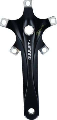 Shimano SHIMANO Kurbelarm Rechts 175 mm FC-R345 Schwarz - 175 mm, Schwarz