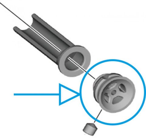 Shimano SHIMANO Abdeckung Ausgleichsbehälter BL-MT501 - Ersatzteil für Scheibenbremshebel