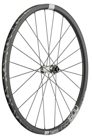 DT Swiss DTSwiss DT Swiss Laufrad GR 1600 Spline Black 584 x 24 mm schwarz - robustes Gravel-Disc-Laufrad