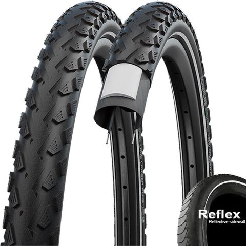 Schwalbe Schwalbe Reifen Land Cruiser Plus 28x1.60" 42-622 schwarz Reflex E-25 HS450 Draht