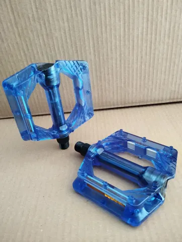Evo Şeffaf Evo Platform Geniş Pedal Mavi