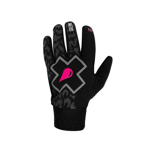 Muc Off Muc Off Winter Rider Gloves - Black/Grey Bolt XS