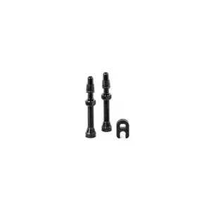 Hutchinson HUTCHINSON Tubeless Ventielen Zwart 2 stuks 44mm