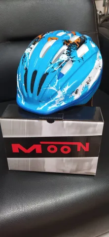 Kask Moon Çocuk Kaskı S Beden Mavi / Bisiklet