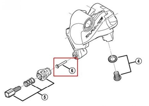 Shimano SHIMANO Führungsstift RD-9000 Führungsstift - für Shimano RD-9000 Schaltwerke