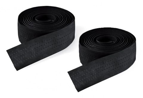 Selle Italia SELLEITALIA Selle Italia Smootape Classica Leder Lenkerband schwarz 35×1800 mm - Vintage Rennrad-Tape, vibrationsdämpfend