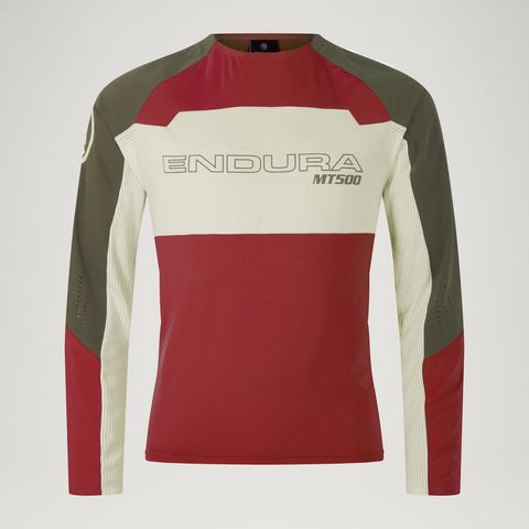 Endura Endura MT500 Burner Lite L/S Trikot brick red