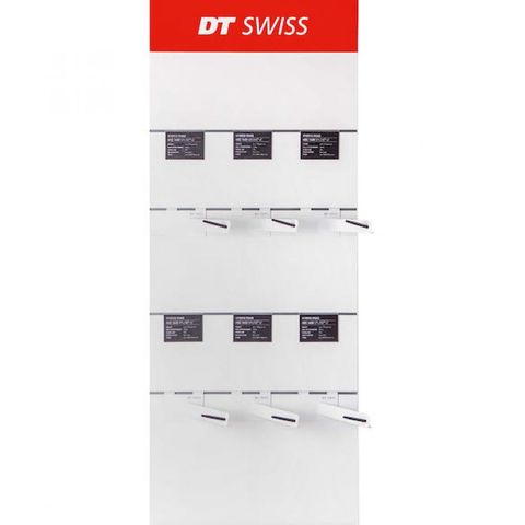 DT Swiss DT Swiss POS Package 80 x 200 cm Weiß/rot - professionelles Laufrad-Display