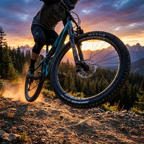 Race Face Race Face Era SL Carbon Laufrad VR, 29", 110x15mm, 6-Loch, schwarz - leichtes Enduro-Frontwheel