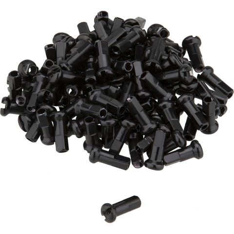 DT Swiss DT Swiss Pro Lock® Alu-Nippel 2,0 mm - 100 Stück schwarz 12 mm