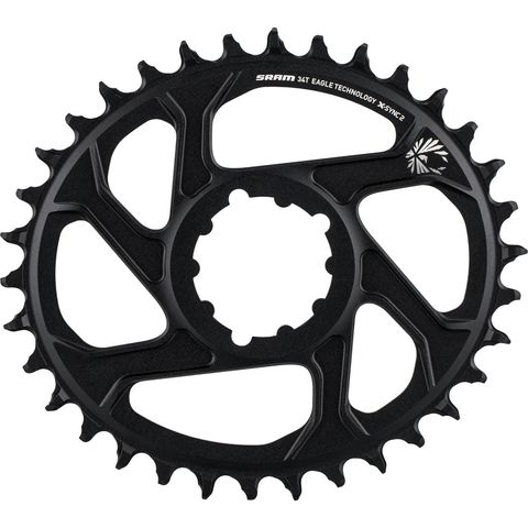 Sram SRAM Kettenblatt Oval X-Sync 2 Direct Mount 3 mm f. X01/XX1/GX Eagle Boost black 34 Zähne