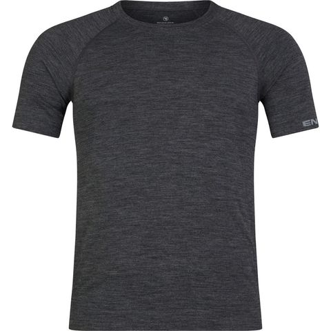 Endura Endura BaaBaa Pro S/S Baselayer Unterhemd grau XS/S