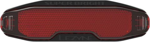 Lezyne Lezyne E-Bike Super Bright Alert Rücklicht StVZO - schwarz - Größe 24 Lumen, für Gepäckträger
