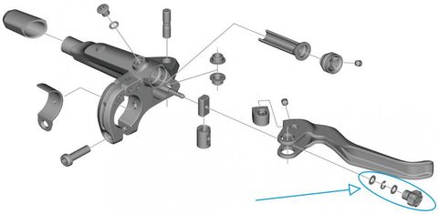 Shimano SHIMANO CUES Griffweiten-Einstelleinheit Y2R098010 - für BL-U8000