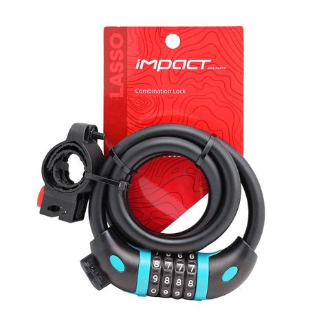 İmpact Impact Lasso 12mm x 1000mm Şifreli Bisiklet Kilidi