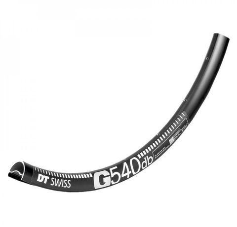 DT Swiss DTSwiss DT Swiss Felge G 540 Disc 28"/700C 32 Loch Schwarz - robuste Gravel- und Trekking-Lösung