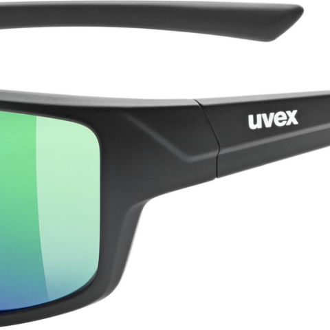 Uvex uvex Sportstyle 230 fietsbril Zwart Mat / Mirror Green