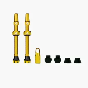 Muc Off MUC-OFF Tubeless Valve Kit Goud 44mm