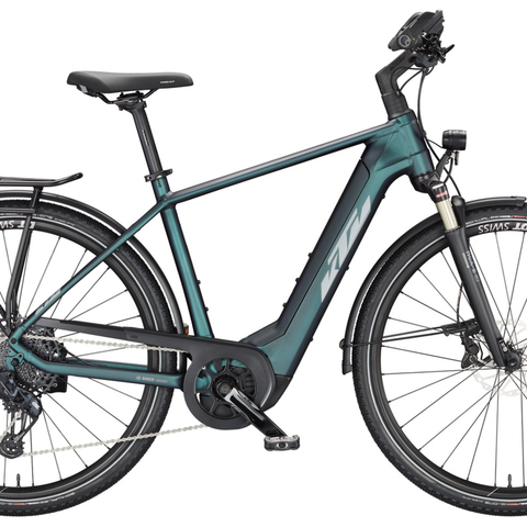 Ktm KTM MACINA SPORT 710 Diamant groen paars flip mat (zilver+blauw) H 51cm