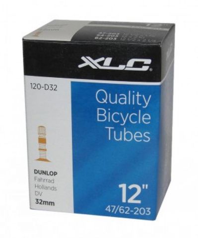 XLC XLC Schlauch Fahrradschlauch 12x1.75-2.125" 47/62-203 DV 32 mm