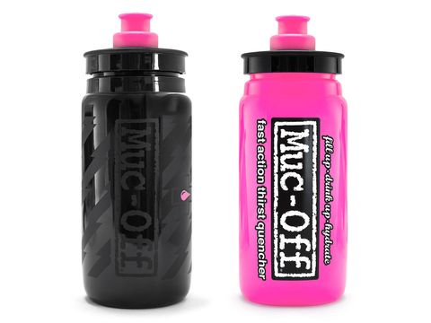 Muc Off Muc-Off Elite Custom Fly waterfles 0,5l roze
