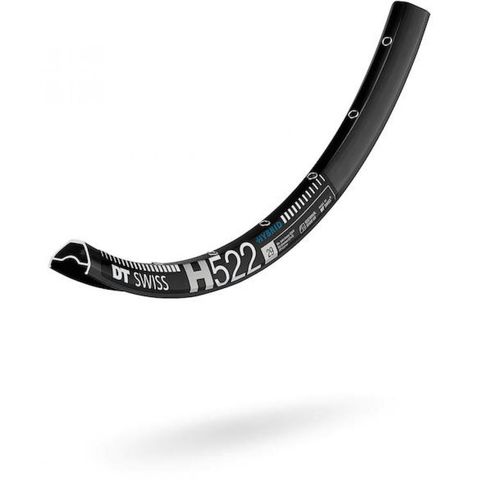 DT Swiss DTSwiss DT Swiss Felge HYBRID H 522 29"/25 mm 32 Loch Schwarz - robuste E-MTB-Felge für anspruchsvolle Trails