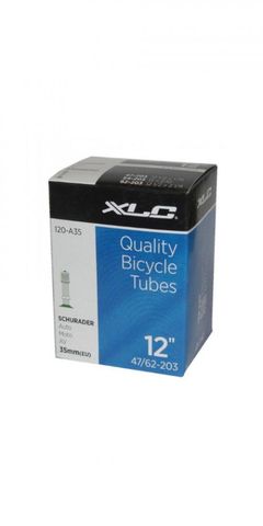 XLC XLC Fahrradschlauch 12 1/2x2 1/4 AV 35mm  47/62-203 Kinderfahrrad Laufrad