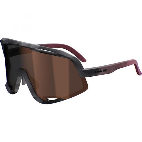 Limar Limar Kosmos Matt Titanium Amaranth Onesize Grau - All-Mountain Sportbrille mit großem Sichtfeld