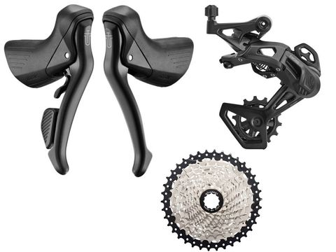microSHIFT microSHIFT Sword Black Groupset 1x, 46T