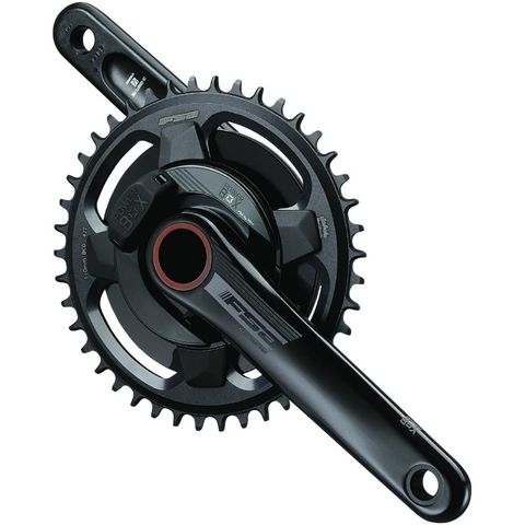 Fsa FSA Leistungsmesskurbel Powerbox Road Alloy 1x 170 mm Schwarz - präzise Wattmessung