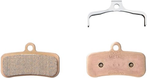 Shimano Shimano D02S schijfremblokken metaal voor Deore XT/Saint/Zee