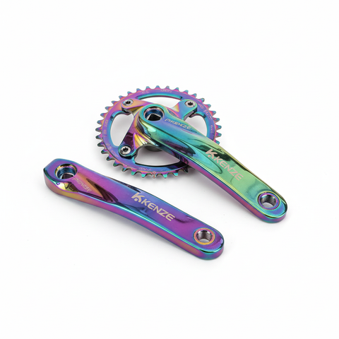 Ugr UGR Tekli Aynakol Oilslick Rainbow 32T 170mm 10801