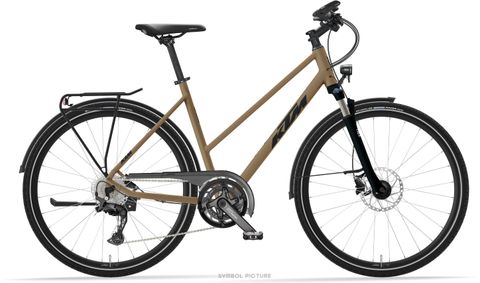 Ktm KTM Life Conquest - 28 Zoll - Trapez - 2027 - Platin Bronze Matt - Größe 46 CM
