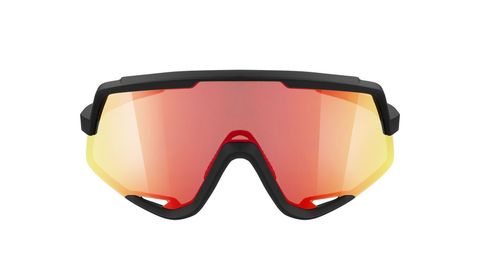 Limar Limar Caos Fahrradbrille MATT BLACK RED / ONE SIZE