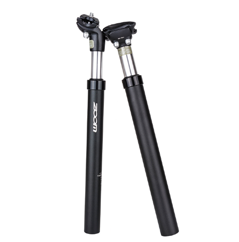 Zoom Zoom Sele Borusu 27.2mm Amortisörlü Kızaklı Siyah