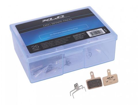 XLC XLC Scheibenbremsbeläge Tektro BP-S07 Werkstattbox mit 25Set gesintert