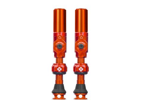 Muc Off Muc Off Ventil für Tubeless, Big Bore Hybrid - orange 45 mm