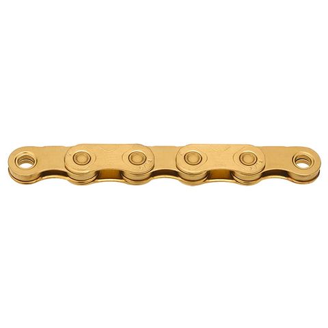 Kmc KMC X FLAT 12-/13-speed flattop-ketting gewaxt 126gl. GOUD