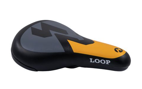 Loop Loop ZY-9408-B 235x155mm Çocuk Bisiklet Selesi Siyah-Gri-Turuncu