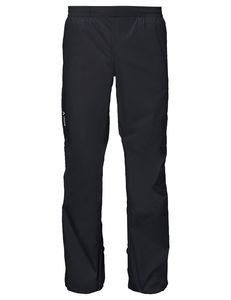 VAUDE VAUDE Drop Pants II Regen Fietsbroek Lang Zwart Heren