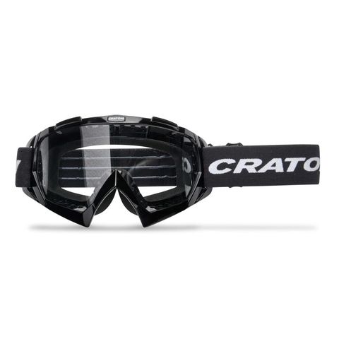 Cratoni Cratoni MTB Brille C-Rage schwarz glanz Scheibe transparent