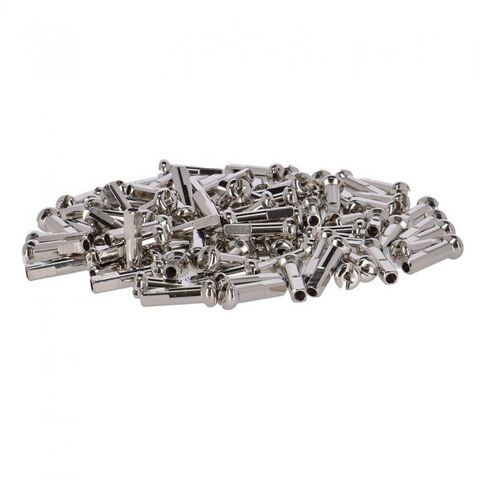 DT Swiss DTSwiss DT SWISS Nippel Pro Lock 2.0X12Mm Messing Vernickelt 100 Stück Silber