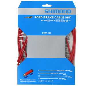 Shimano SHIMANO BC-9000 Polymeer Race Remkabelset Rood